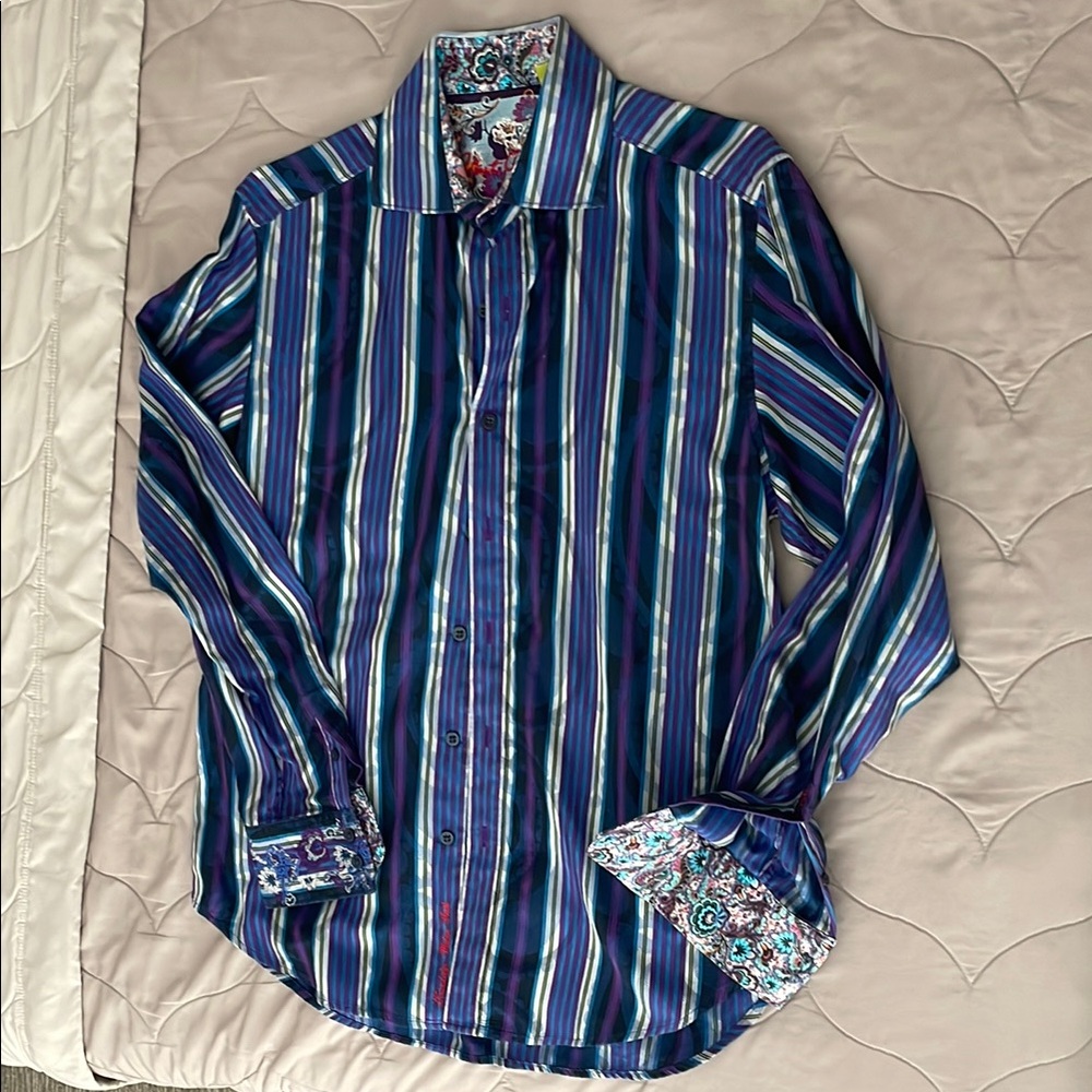 Men's Multicolor Striped Shirt